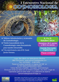 Primer encuentro nacional de Cosmobiología en España